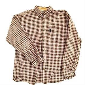 3/$20 Columbia Plaid Button-Up Shirt
